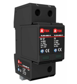 RTEK- Ⅲ 级 电 涌 防 雷 器 RL385-40M2-20R 